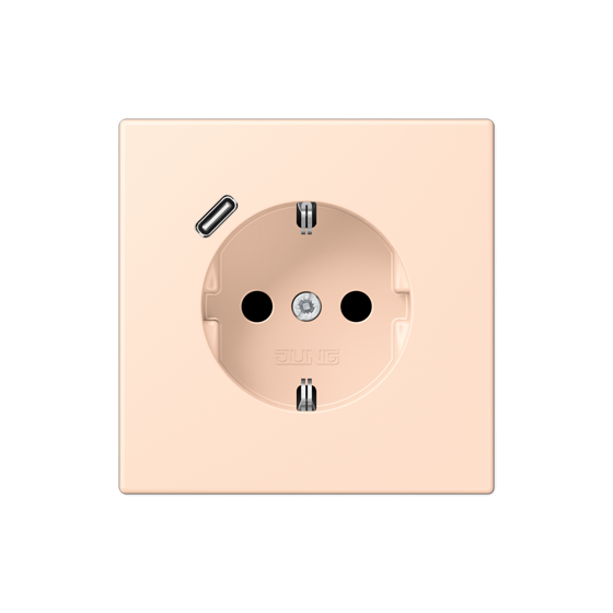 Розетка SCHUKO з USB тип C