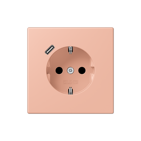 Розетка SCHUKO з USB тип C