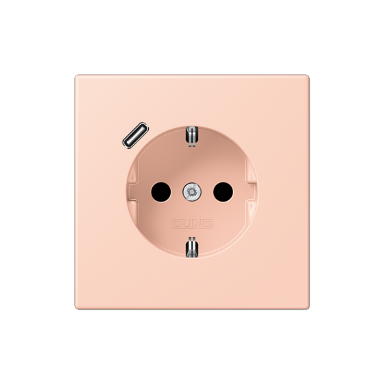 Розетка SCHUKO з USB тип C