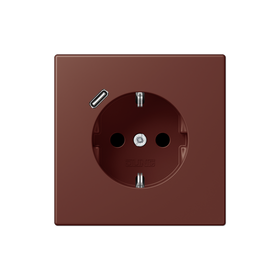 Розетка SCHUKO з USB тип C