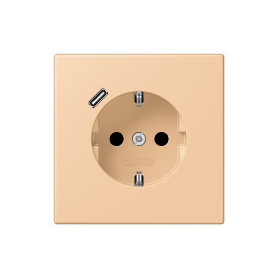 Розетка SCHUKO з USB тип C