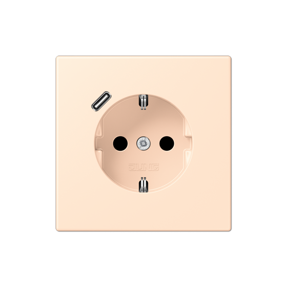 Розетка SCHUKO з USB тип C