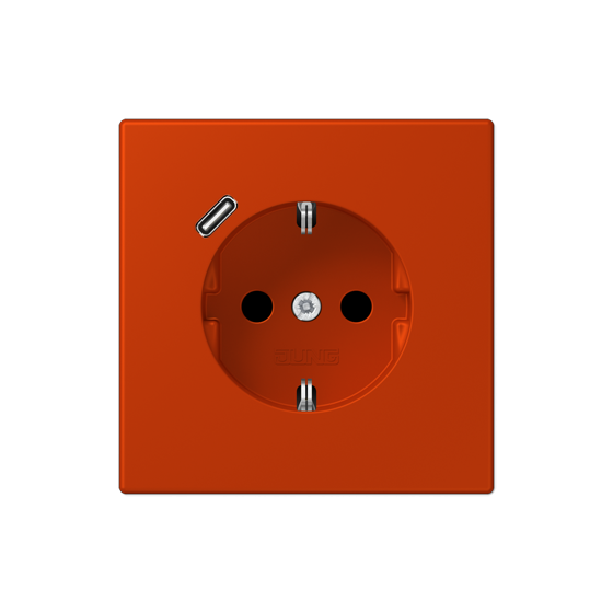 Розетка SCHUKO з USB тип C