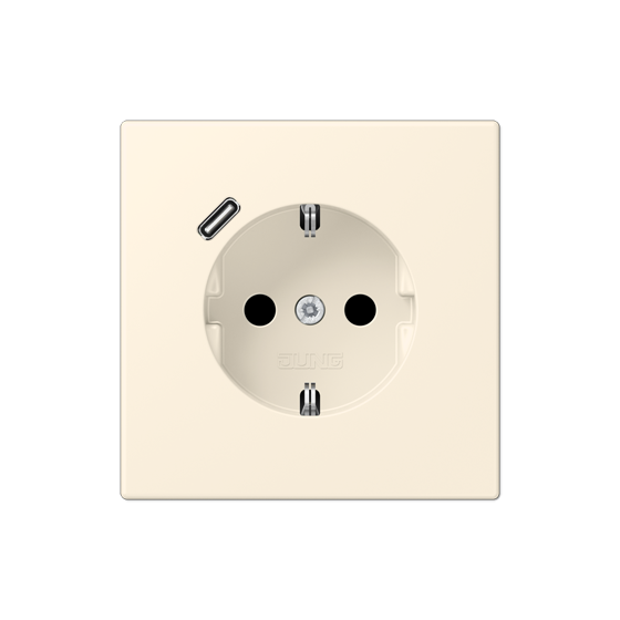 Розетка SCHUKO з USB тип C