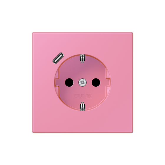 Розетка SCHUKO з USB тип C