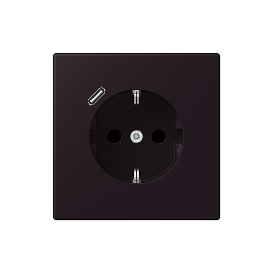 Розетка SCHUKO з USB тип C