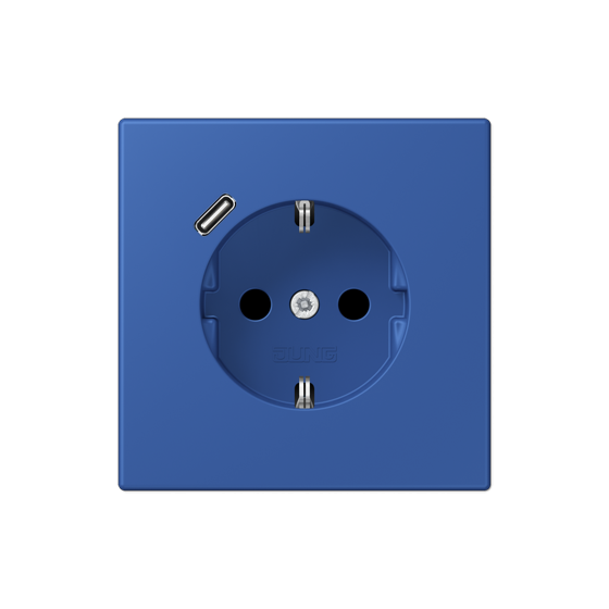 Розетка SCHUKO з USB тип C
