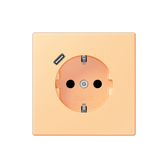 Розетка SCHUKO з USB тип C