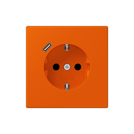 Розетка SCHUKO з USB тип C