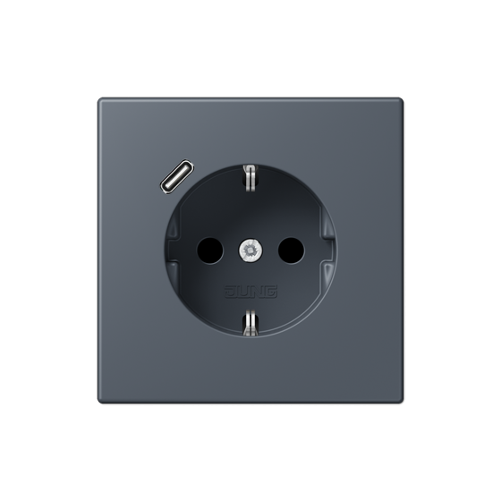 Розетка SCHUKO з USB тип C