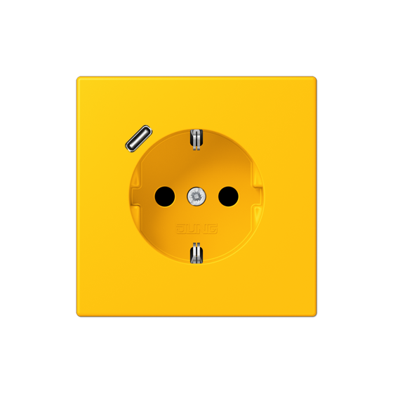 Розетка SCHUKO з USB тип C