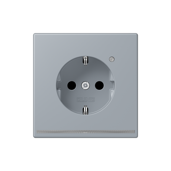 Розетка SCHUKO з LED підсвіткою