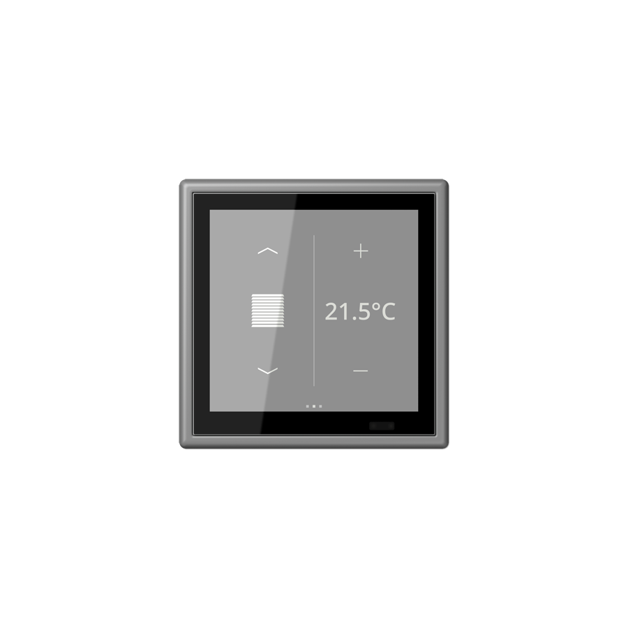 Кімнатний контролер LS TOUCH KNX з рамкою