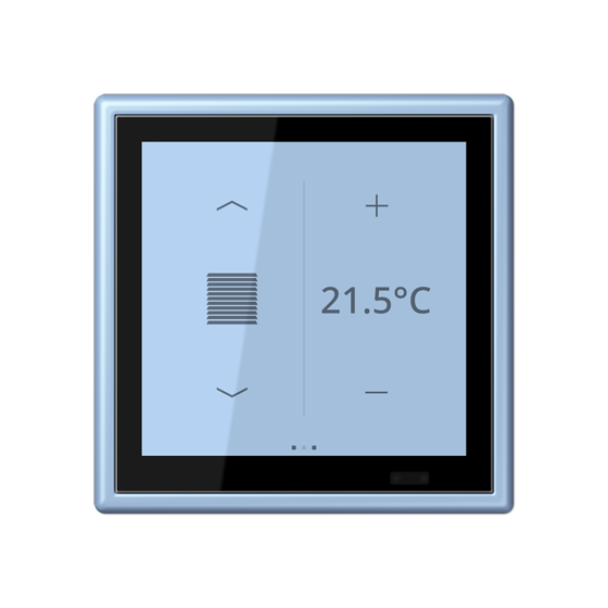 Кімнатний контролер LS TOUCH KNX з рамкою