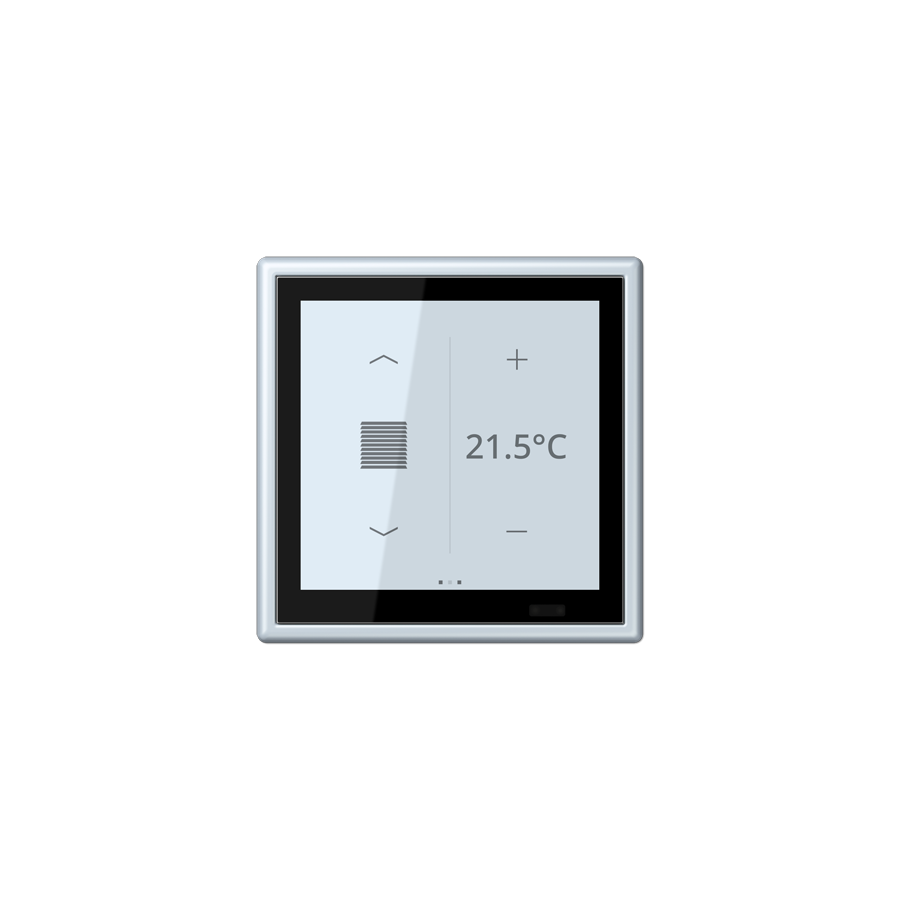 Кімнатний контролер LS TOUCH KNX з рамкою