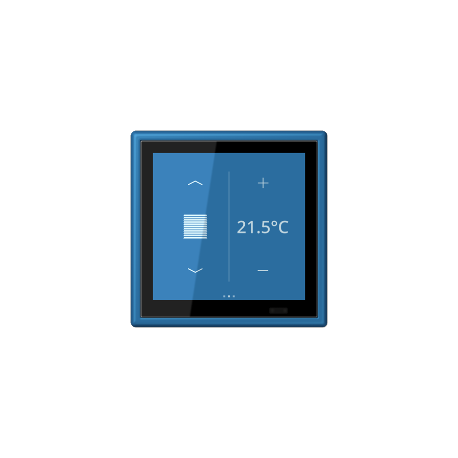 Кімнатний контролер LS TOUCH KNX з рамкою
