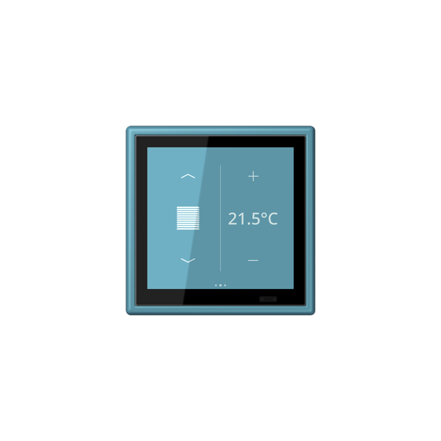 Кімнатний контролер LS TOUCH KNX з рамкою