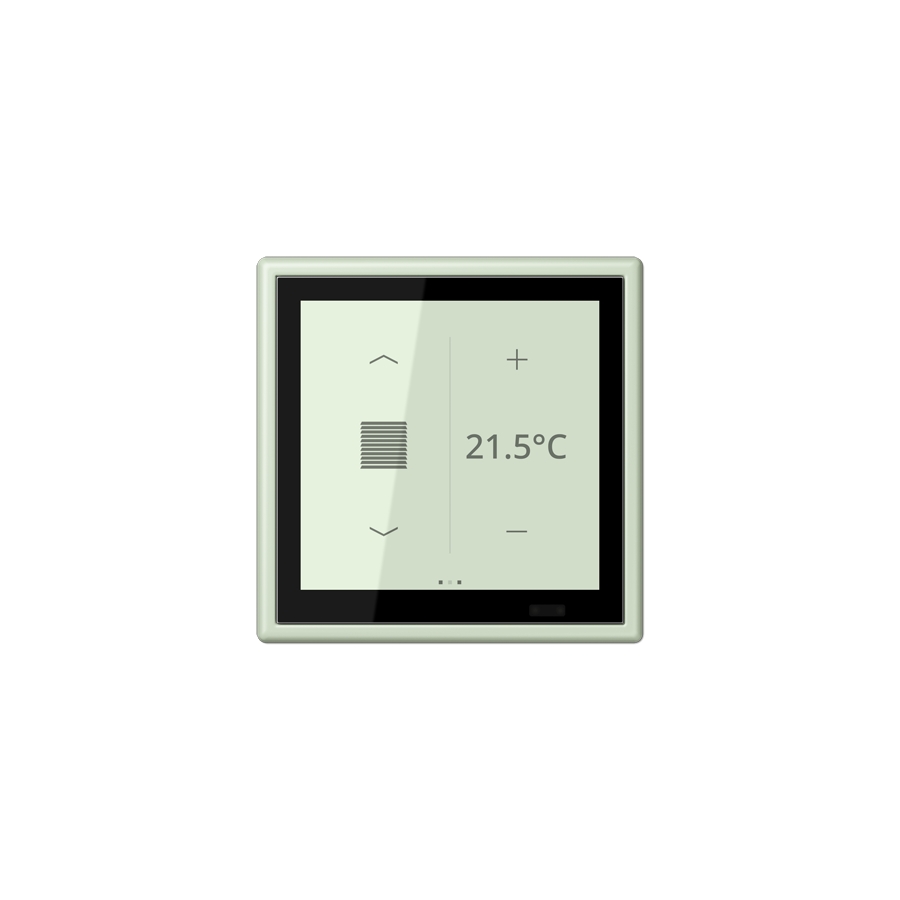 Кімнатний контролер LS TOUCH KNX з рамкою