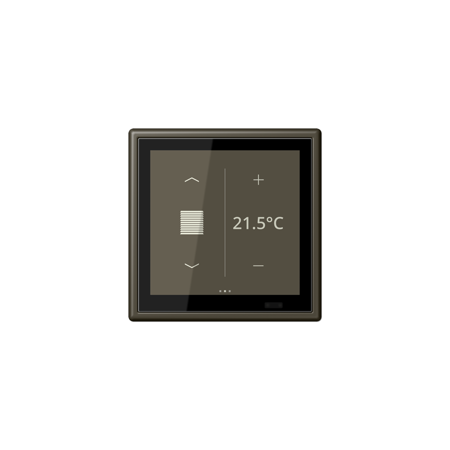 Кімнатний контролер LS TOUCH KNX з рамкою
