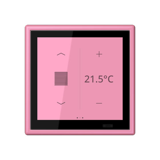Кімнатний контролер LS TOUCH KNX з рамкою