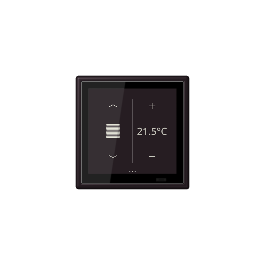 Кімнатний контролер LS TOUCH KNX з рамкою