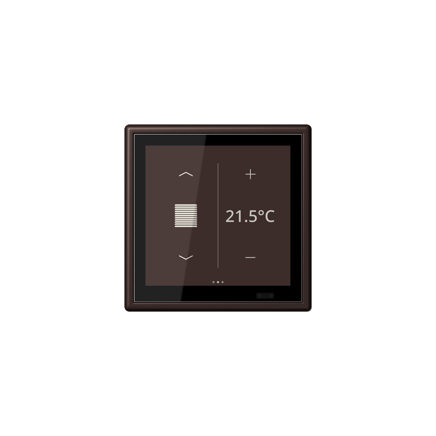 Кімнатний контролер LS TOUCH KNX з рамкою