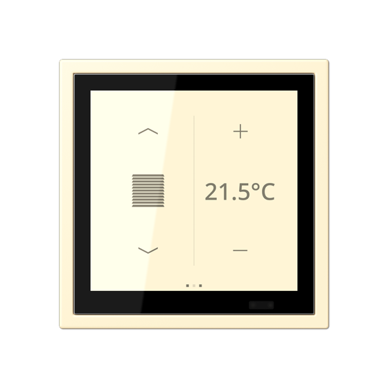 Кімнатний контролер LS TOUCH KNX з рамкою LS ZERO