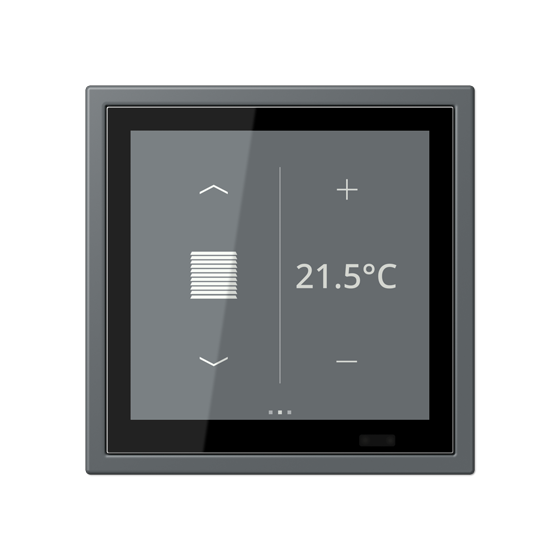 Кімнатний контролер LS TOUCH KNX з рамкою LS ZERO