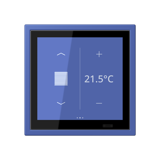 Кімнатний контролер LS TOUCH KNX з рамкою LS ZERO