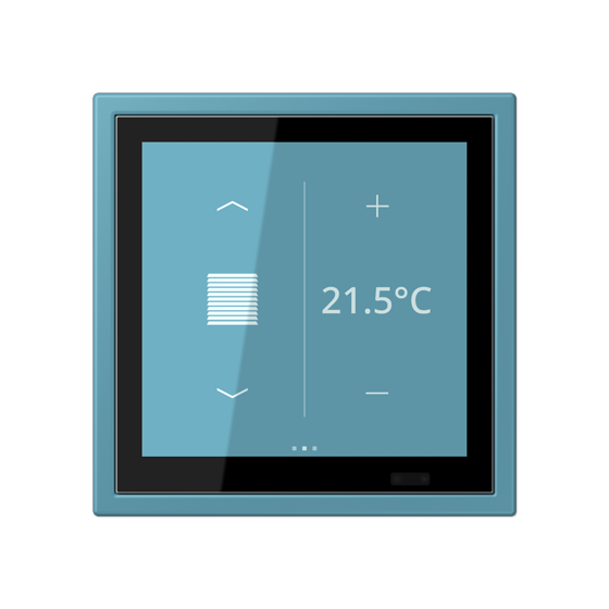 Кімнатний контролер LS TOUCH KNX з рамкою LS ZERO