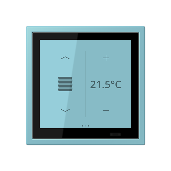 Кімнатний контролер LS TOUCH KNX з рамкою LS ZERO