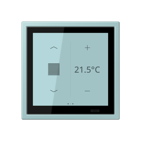 Кімнатний контролер LS TOUCH KNX з рамкою LS ZERO