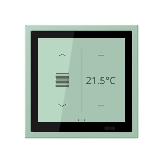 Кімнатний контролер LS TOUCH KNX з рамкою LS ZERO