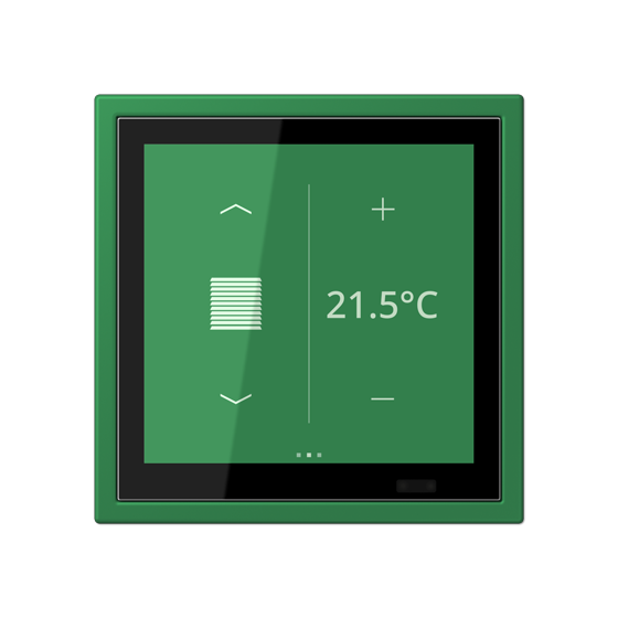 Кімнатний контролер LS TOUCH KNX з рамкою LS ZERO
