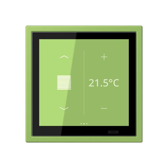 Кімнатний контролер LS TOUCH KNX з рамкою LS ZERO