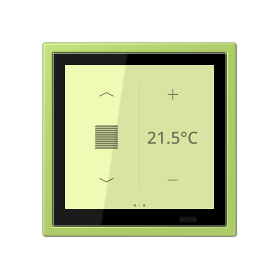Кімнатний контролер LS TOUCH KNX з рамкою LS ZERO