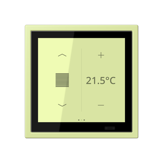 Кімнатний контролер LS TOUCH KNX з рамкою LS ZERO