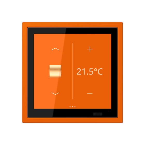 Кімнатний контролер LS TOUCH KNX з рамкою LS ZERO