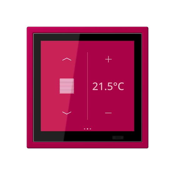 Кімнатний контролер LS TOUCH KNX з рамкою LS ZERO