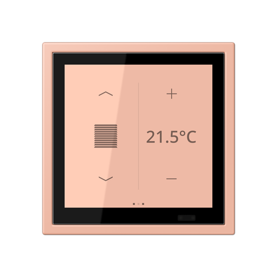 Кімнатний контролер LS TOUCH KNX з рамкою LS ZERO