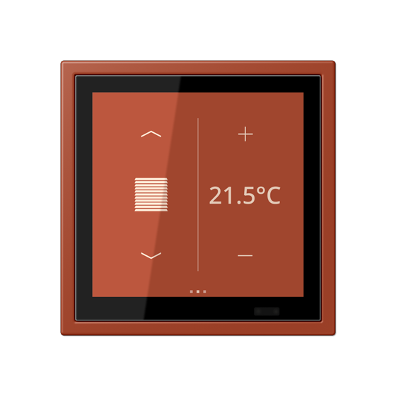 Кімнатний контролер LS TOUCH KNX з рамкою LS ZERO