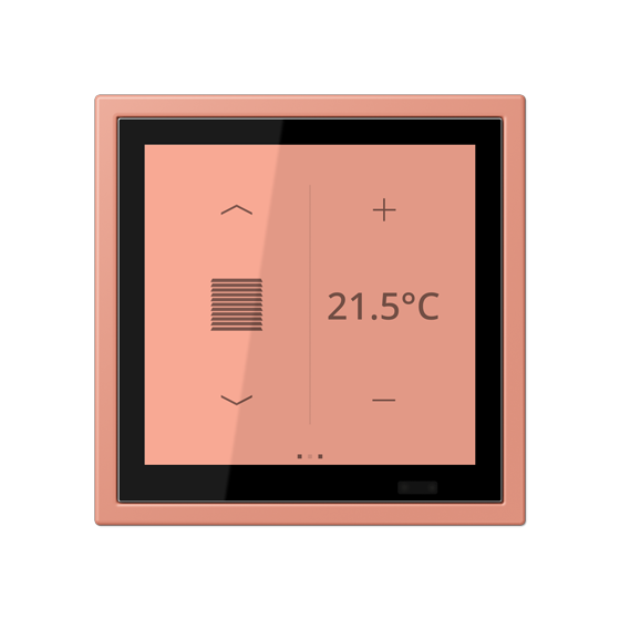 Кімнатний контролер LS TOUCH KNX з рамкою LS ZERO