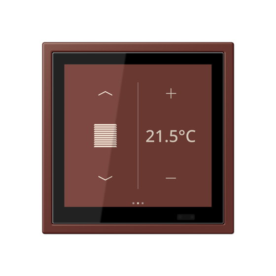 Кімнатний контролер LS TOUCH KNX з рамкою LS ZERO