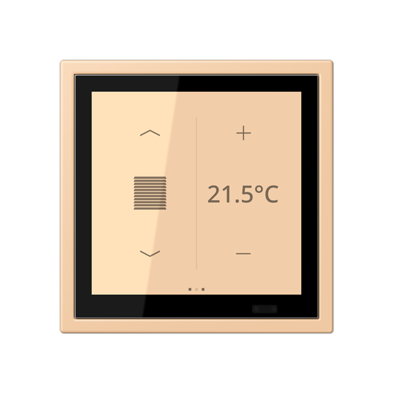 Кімнатний контролер LS TOUCH KNX з рамкою LS ZERO