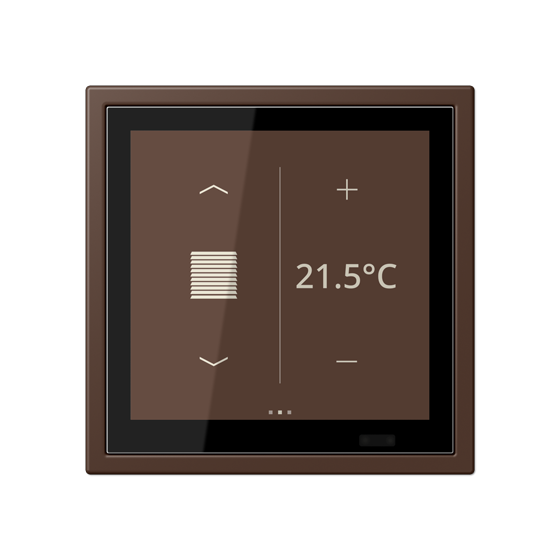 Кімнатний контролер LS TOUCH KNX з рамкою LS ZERO