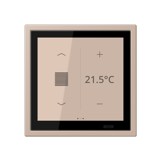 Кімнатний контролер LS TOUCH KNX з рамкою LS ZERO