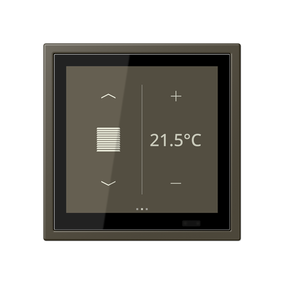 Кімнатний контролер LS TOUCH KNX з рамкою LS ZERO