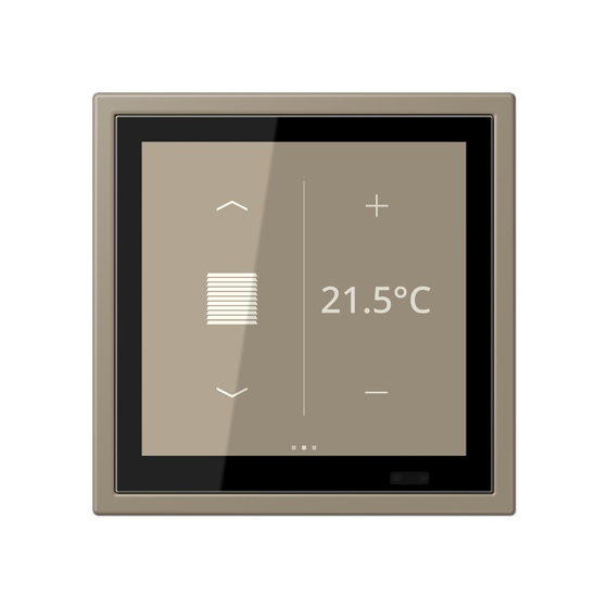 Кімнатний контролер LS TOUCH KNX з рамкою LS ZERO