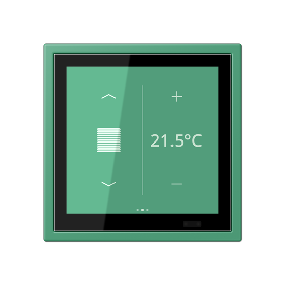 Кімнатний контролер LS TOUCH KNX з рамкою LS ZERO