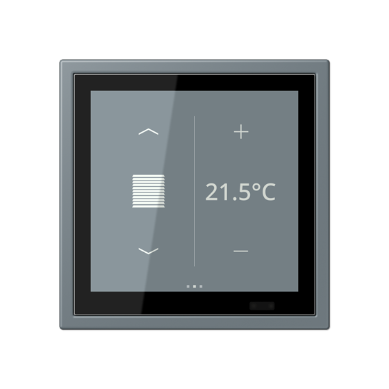 Кімнатний контролер LS TOUCH KNX з рамкою LS ZERO